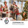FELTECHELECTR 3Pcs Christmas Wind-up Cartoon Penguin Clockwork Bright Colors Holiday Party Supplies view 3