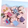 COOLHIYA 6pcs Creative Hand Puppet for Lightweight Interactive Role Play Storytelling Puppets Soft Material for Home School Kindergarten Learning and Bedtime Fun view 4