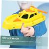 WHAMVOX Beach Sand with Plastic Yacht and Shovel Colorful Sand Digging Plaything for Outdoor Fun and Creative Summer Entertainment Random Color view 4