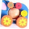 BCOATH Funny Elephant Pulling Cart for Cartoon Animal Walker Boy Push Along Walking Encourages Practical Skills and Interaction view 3