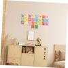 BCOATH Educational Letter Cognitive Cards for English Words Learning Flashcards with Shape and Recognition Development Game for Early Education and Birthday view 3