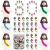 80 Pcs Mini Jesus Figurines in Bulk, Easter Little Jesus Figures With Bottle, Rubber Tiny Baby Jesus Loves You Figures Christ Toys for Hide and Seek Easter Egg Fillers Party Favors Gifts(Mix6 * 80) view 1