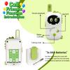 Dinosaur Children's walkie Talkie, a Cartoon mini Designed Exclusive walkie Talkie, Suitable for Boys and Girls for Outdoor Exploration, Camping, Hiking Toys, Christmas, Birthday Gifts view 3