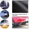 YIBASHOU Carbon Fiber Rear Diffuser Fits for Volkswagen VW Golf 7 Standard & GTI 2014-2017 Rear Bumper Diffuser Lip Spoiler Factory Outlet view 4