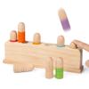 ALLABC Baby Pop Up Doll Cause and Effect Toys for Kids Ages 3-5 Preschool Games Wooden Montessori Toys for Toddlers 1-2-3 view 1