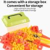 Cardboard Construction Tool Kit - Creative Cardboard Building Set, Educational Toy Tools for Boys Girls | Learning Construction Play for Preschoolers, Children, Family Fun, STEM Skills Development view 4