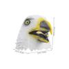 BRIGHTFUFU Funny Eagle Head Animal Mask Lightweight Comfortable Halloween Costume Party Cosplay Accessory for Masquerade and Scary Dress-up Events view 2