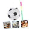 BCOATH 2Pcs Football Soccer Pinata with Stick Paper Sports Ball Birthday Decoration for Soccer Theme Parties and Football Celebrations Indoor Outdoor Use view 3