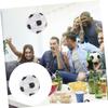 BCOATH 2Pcs Football Soccer Pinata with Stick Paper Sports Ball Birthday Decoration for Soccer Theme Parties and Football Celebrations Indoor Outdoor Use view 4