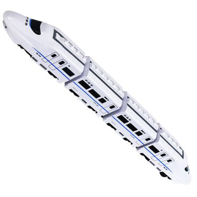 KONTONTY Electric Train Four-Section High-Speed Electric Train for Educational Gift for Boys Christmas Learning Play
