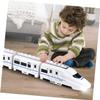 KONTONTY Electric Train Four-Section High-Speed Electric Train for Educational Gift for Boys Christmas Learning Play view 4