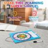 Segaixlj Magnetic Writable Dry Erase Learning Clock for Kids, 13.7'' x 11.2" Teaching Demonstration Clock for Kid to Tell Time, Perfect for Home School Classroom Supplies, Pen Included view 4