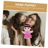 BRIGHTFUFU Educational Family Hand Puppet for Interactive Storytelling Prop for Kindergarten and Bonding Imaginative Plaything to Develop Creativity and Early Learning view 3