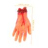 HAKIDZEL Realistic Simulated Bloody Hand Halloween Prop Creative Trick for Party Decoration Fun Scary Prank Tool for Haunted House view 2