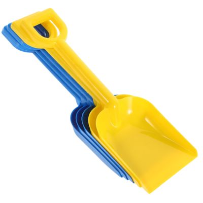 BCOATH 5Pcs Colored Sand Shovels Safe Plastic Outdoor Digging for Beach and Sandbox Play Creative Design Coordination and Hand Skills and Odorless Material Random Color