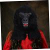 BCOATH Scary Halloween Gorilla Mask with Moving Mouth Realistic Animal Headgear for Costume Parties Cosplay Festivals and Masquerades Party Supply view 4