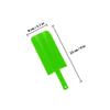 BRIGHTFUFU 3Pcs Beach Sand Shovels for Lightweight Plastic Digging in Red Blue Green Safe PP Material Scoop Spades for Sandcastle Building and Outdoor Play view 2