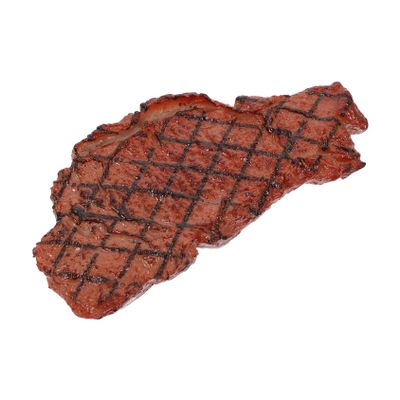 BCOATH Decorative Fake Steak Model Simulation Artificial Cooked Meat for Party Photography Props Kitchen Display Educational Use