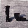 BCOATH Scale Miniature Rain Boots for Dollhouse Garden Accessories Realistic Black Small Rain Shoes with Fine Detail and Decorative Mini House Scene Props view 4