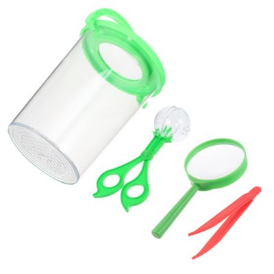 Gogogmee Insect Observation Barrel Outdoor Exploration Tool Science Plaything Explorer Kit for Live Bug and Plant Study Educational Nature Observation Container