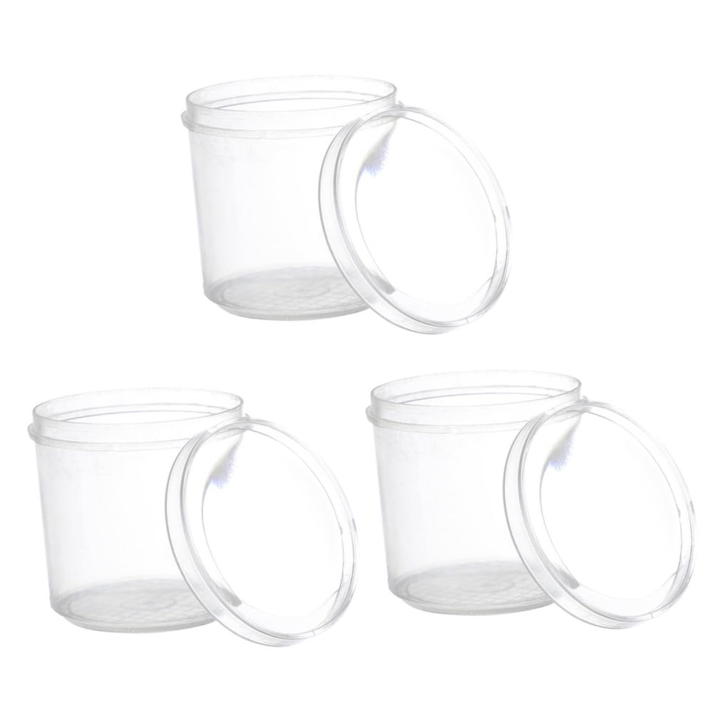 HAKIDZEL 3pcs Insect Observation Magnifier Box with Lid Portable Lightweight Biological Science Teaching Tool for Boys Exploration