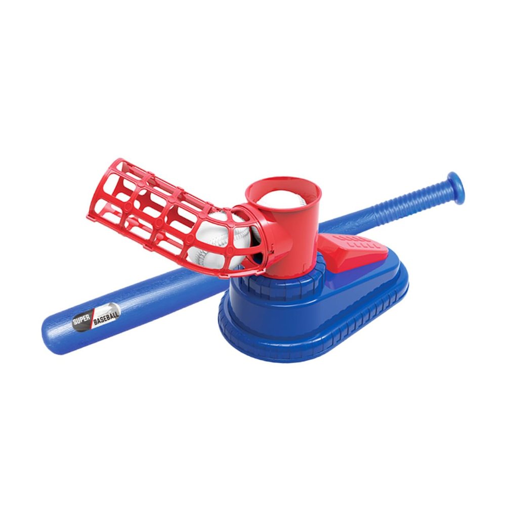 BCOATH Baseball Trainer Tool with Detachable Launcher for Outdoor Indoor Play Enhances Batting Skills and Observation Baseball for Boys and Home Sports