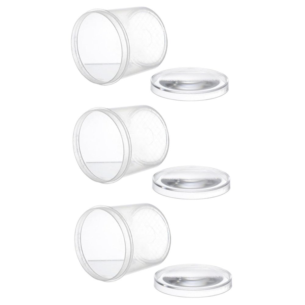 COOLHIYA 3pcs Portable Insect Observation Boxes with Magnifier Lightweight Educational for Nature Exploration Bug Viewer for Science and Outdoor Exploration