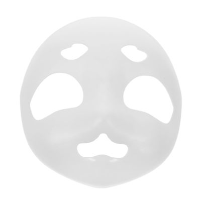 BCOATH Blank White Fursuit Head Base Mask Lightweight DIY Animal Costume Accessory for Halloween Cosplay Masquerade Party Comfortable Wear and Enhanced Realism