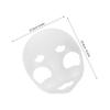 BCOATH Blank White Fursuit Head Base Mask Lightweight DIY Animal Costume Accessory for Halloween Cosplay Masquerade Party Comfortable Wear and Enhanced Realism view 2