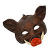 BCOATH Halloween Brown Boar Mask PU Material Cosplay Prop for Animal Theme Parties and Masquerade Events view 1