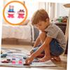 BCOATH 2Pcs Wind-up Teeth Plastic Clockwork Walking Tooth Party for Coordination Development and Decor view 4