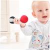 BRIGHTFUFU 2pcs Grip Dumbbell Rattles for Months Lightweight Cloth Material Soothing Hand-Eye Coordination Ergonomic Design for Early Development and Sensory Play view 4