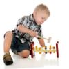 HAKIDZEL 36pcs Wooden Mallets Smooth Polished Mini Hammers for Safe Natural Wood Hand Training Interactive Play Tool view 2