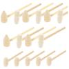 WHAMVOX 15pcs Mini Wooden Hammers for Wood Mallets with Ergonomic Handles Safe Natural Material Portable DIY Play Tool for Boys and Birthday view 1