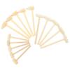 KOMBIUDA 15pcs Wooden Hammer Mini Mallets for Natural Wood Educational Plaything for Interaction and Home Decoration view 1