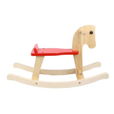 BCOATH Wooden Miniature Rocking Chair for Rocking Animal Hobbyhorse Birthday Gift for Young