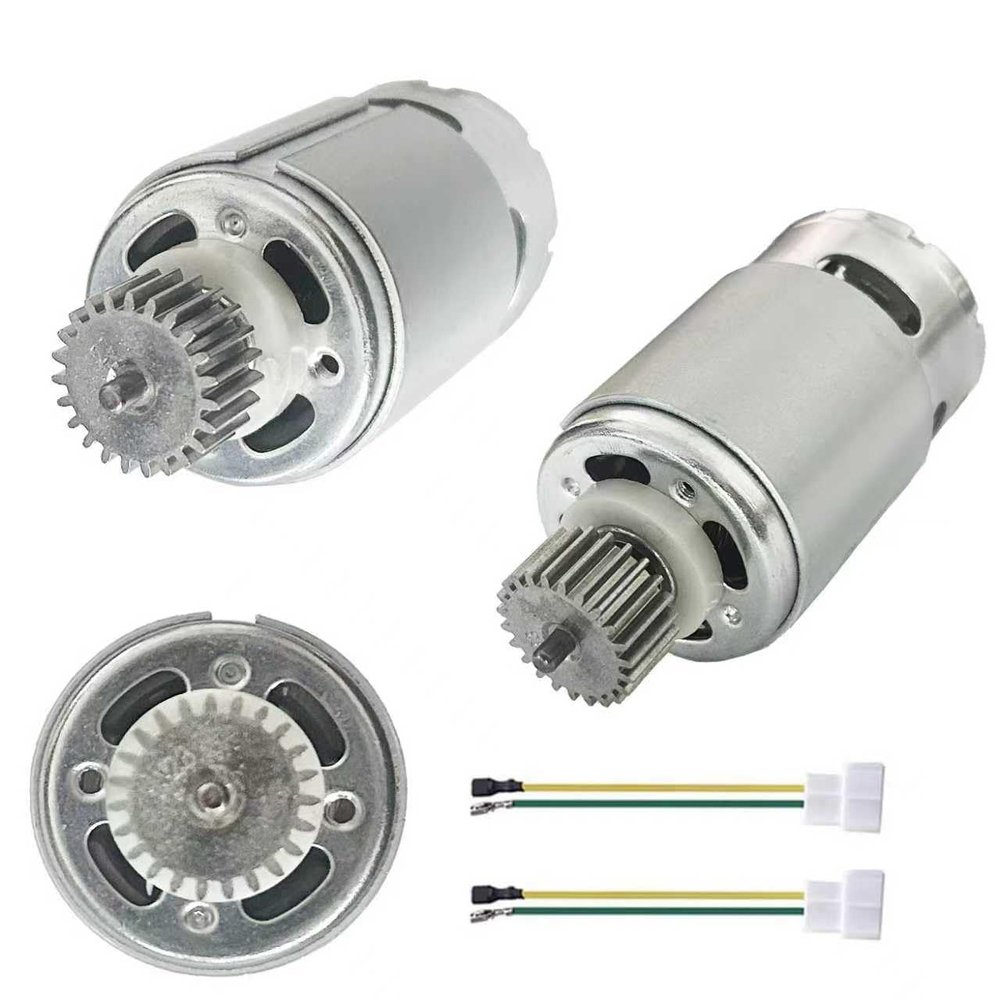 12V RS550 40000RPM 00968-9015 23T Pinion Gear DC Powerful Motor for Power Wheels Motor Upgrade,Kids Ride on Car Motors for Peg Perego/Fisher Price/Jeep Replacement Parts
