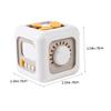 FELTECHELECTR Educational Busy Cube Sensory Activity Hand-Eye Coordination Busy Board for Creative Thinking Development and Cause-Effect Learning view 2