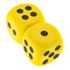 BCOATH 2pcs EVA Large Foam Dice Rounded Corner Learning Game Props Lightweight Party Entertainment for Family Gatherings view 1