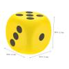 BCOATH 2pcs EVA Large Foam Dice Rounded Corner Learning Game Props Lightweight Party Entertainment for Family Gatherings view 2