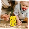 BCOATH 2pcs EVA Large Foam Dice Rounded Corner Learning Game Props Lightweight Party Entertainment for Family Gatherings view 4