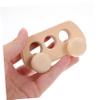 BRIGHTFUFU Wooden Car for Boy Girl Smooth Sanded Push Car with Movable Wheels Grasp Training for Sensory Development and Wrist Strengthening Lightweight and Shock-Resistant Model view 2