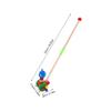 HAKIDZEL Wooden Push Walker with Smooth Wheels Cartoon Animal Design for Imagination and Cognitive Development Safe Rounded Edges Walker Supporting Growth and Social Play view 2