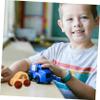 Levemolo Hand Push Car Wooden Smooth Grip Lightweight Push Car for Newborns Montessori Grasping Educational Plaything with Rounded Edges Safe for Development view 4