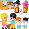 FUNERICA Imaginative Dollhouse People for Kids  Family Playset with Parents, Children, Pets & Guest Figures  Perfect Doll House People Figures for Pretend Play & Storytelling Fun view 1