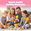 FUNERICA Imaginative Dollhouse People for Kids  Family Playset with Parents, Children, Pets & Guest Figures  Perfect Doll House People Figures for Pretend Play & Storytelling Fun view 3