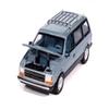 1987 Voyager Van Ice Metallic and Twilight Blue Metallic 2-Tone with Blue Interior Mighty Minivans Series 1/64 Diecast Model Car by Auto World AWSP197A view 1