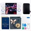 XF40H Retro Handheld Game Console Christmas Set with Gift Card & Bag,4 inch 4K IPS 128GB 21000+Classic Games,Linux OS,WiFi Multiplayer & Hall Triggers-Supports Gift for Gamer (White Set) view 1