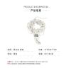 ZYIBPMSJKQCFK Vintage Handmade Spliced Alloy Chain Layered Animal Horn Pendant Bracelet Set,silvery,17.8+7cm view 3