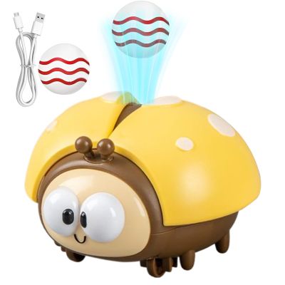 Electric Floating Ball Toy - Ladybug Educational Set, USB Charging Interactive Learning Kit, Early Educational Play Tool | Preschool Playroom Activity, Classroom Tutoring Gift, Travel Birthday